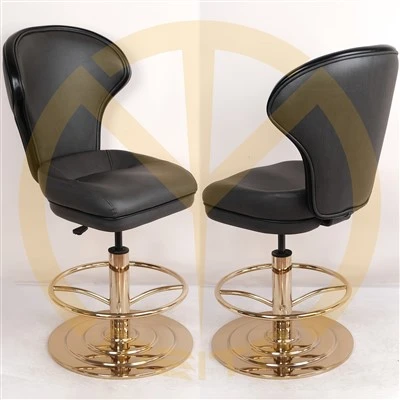 Auto-return Golden Base Casino Chairs