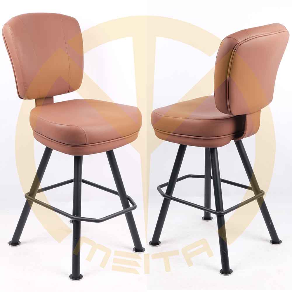 Luxurious Comfortable Slot Bar Stool